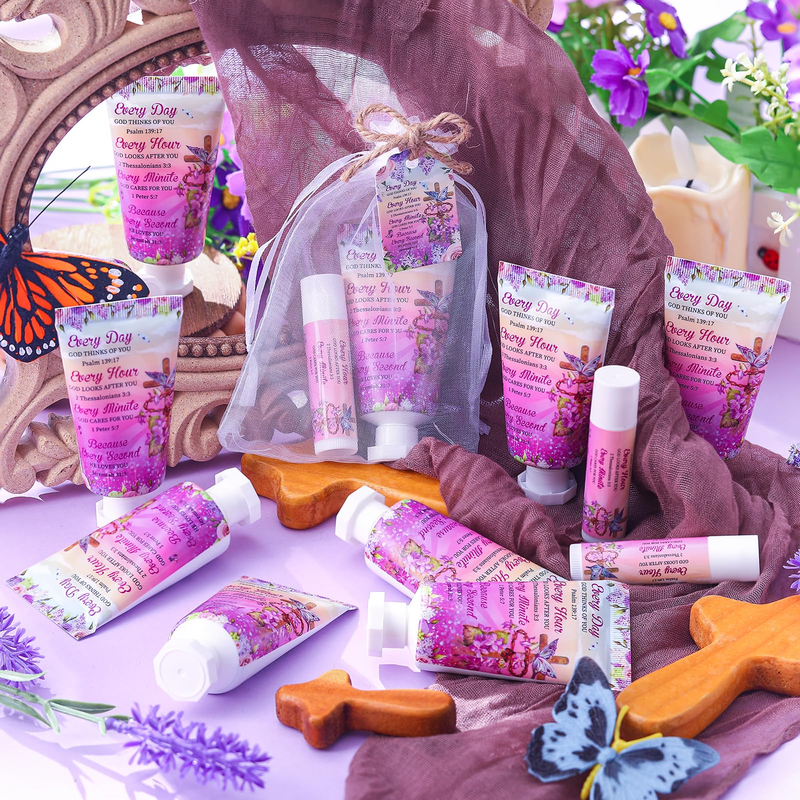 Swiffen lip balm gift set 24-tubes, ideal for on-the-go hydration