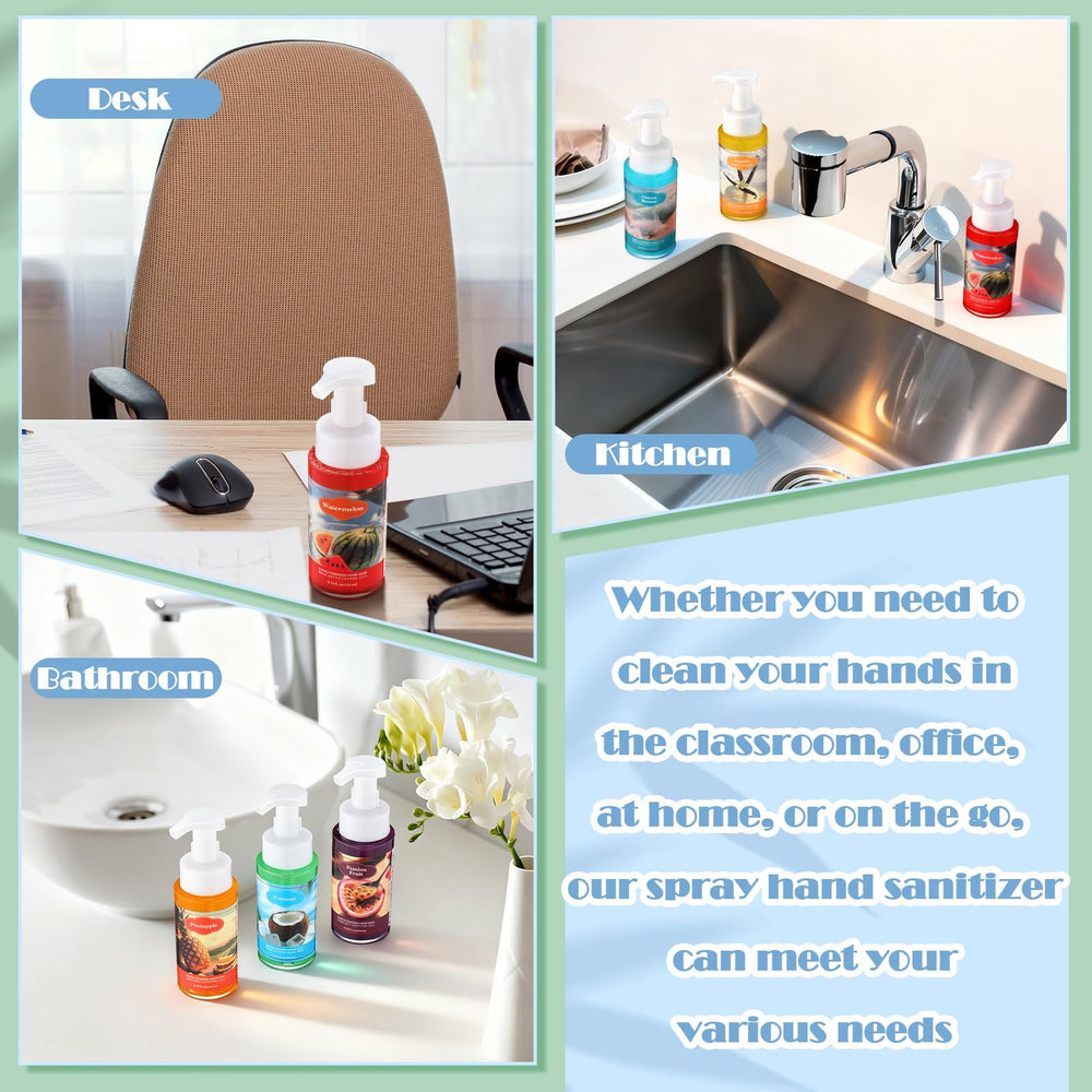 Swiffen Summer Foaming Hand Soap Pump – convenient pump design for quick handwashing.