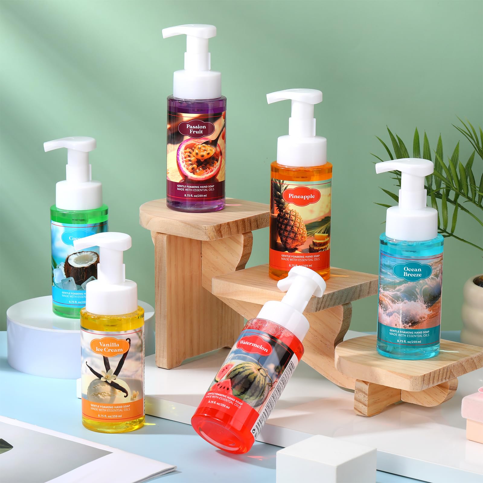 Swiffen Summer Foaming Hand Soap Watermelon – vibrant scent for post-task hand care.