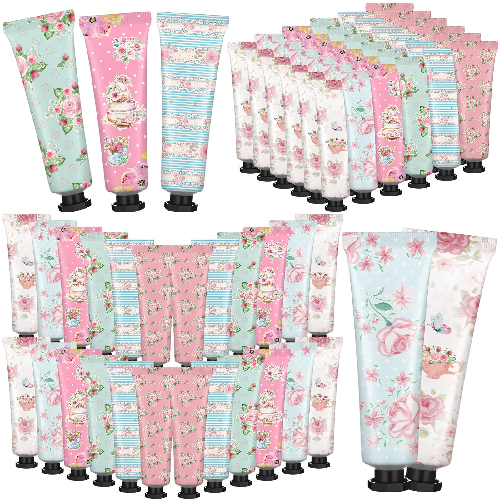 Swiffen Tea Party Hand Cream multicolor box showcasing vibrant packaging for gifting