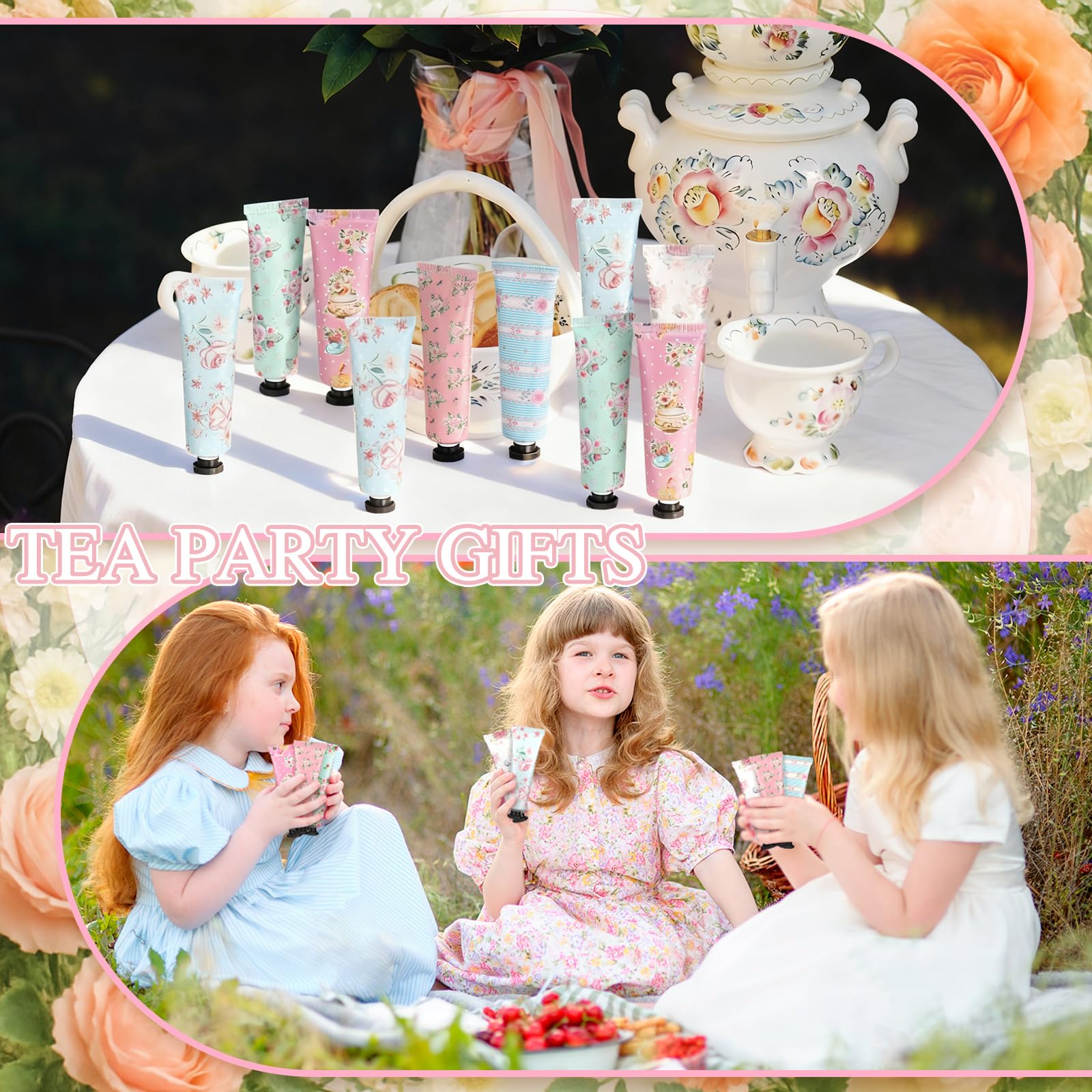 Swiffen Tea Party Hand Cream teapot gift boxes add elegant presentation.