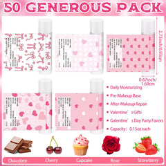 Swiffen Valentines lip balms cherry flavor, smooth on-the-go moisture boost