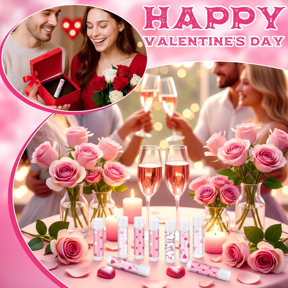 Swiffen Valentines lip balms cupcake flavor, ideal for party favors and smiles