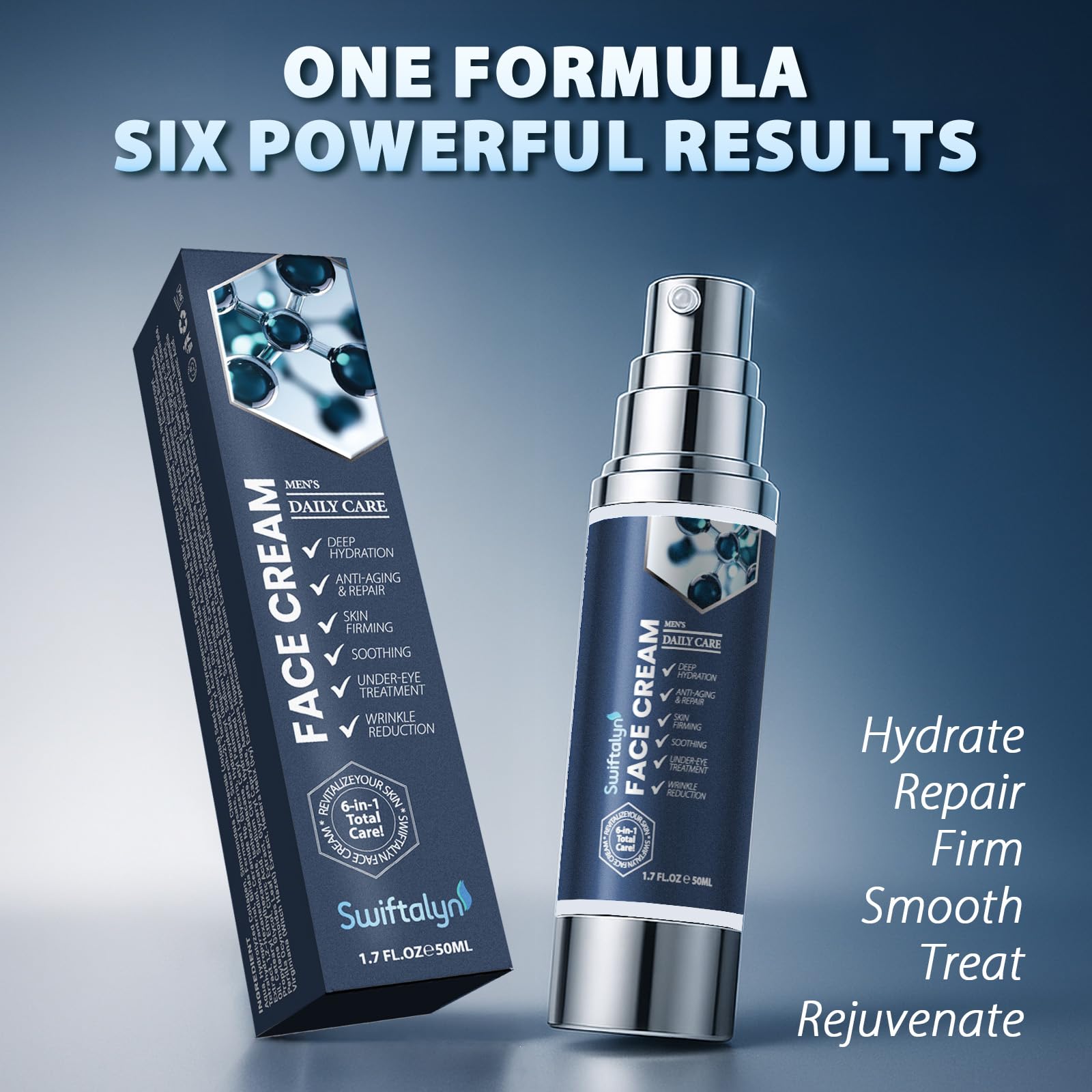 Retinol and grape leaf extract in Swiftalyn formula boost radiance