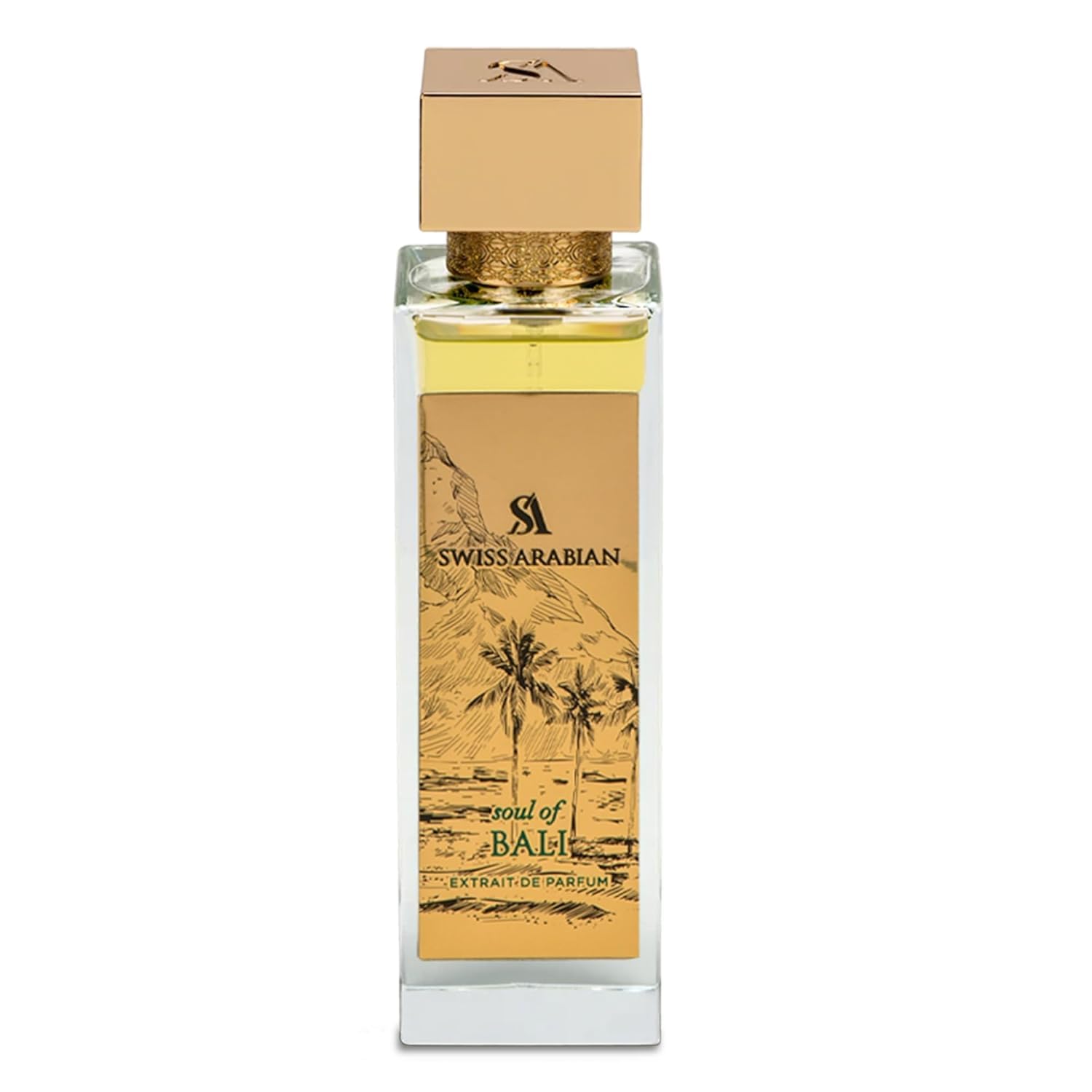 Swiss Arabian Soul of Bali bottle front view, ideal for daytime wear and holidays.