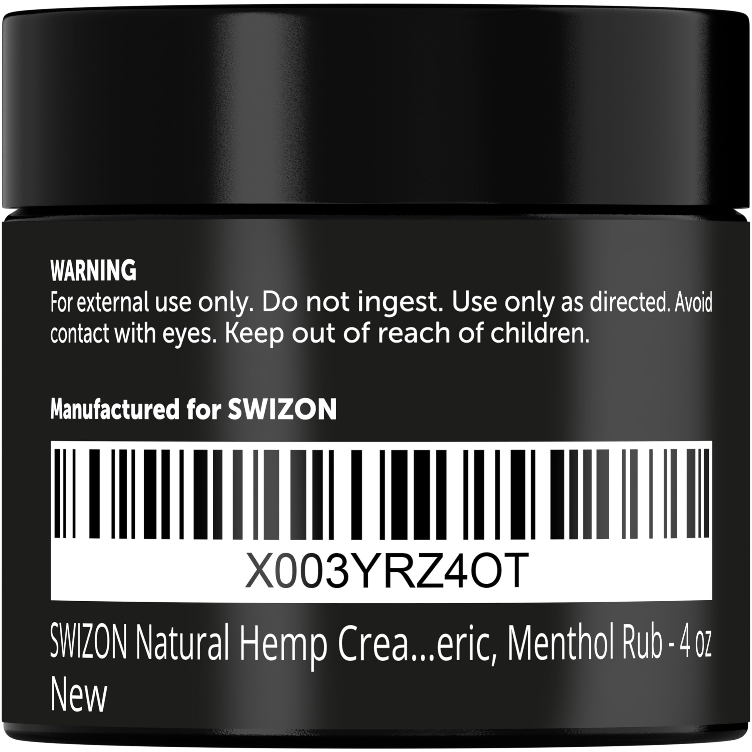 SWIZON Arnica-Curcumin ingredients display the natural botanical blend.
