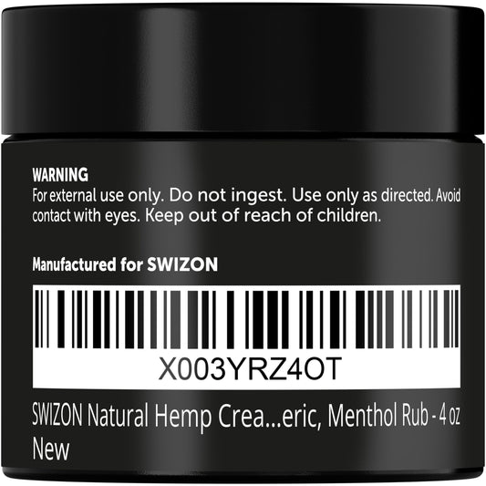 SWIZON Arnica-Curcumin ingredients display the natural botanical blend.