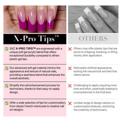 SXC reusable nails remove easily without damaging natural nails.