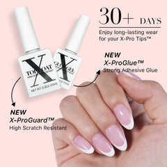 SXC nails with multiple sizes ensuring a precise, custom fit.