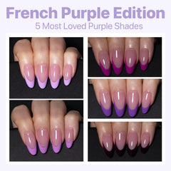 Nails shown with secure, long-lasting hold using the included glue