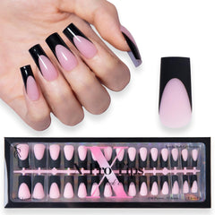 SXC nails with pre-applied tip primer and base coat enable quick, salon-like results at home.