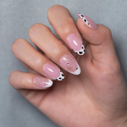 SXC press-on nails showing easy DIY application for a salon-style finish.