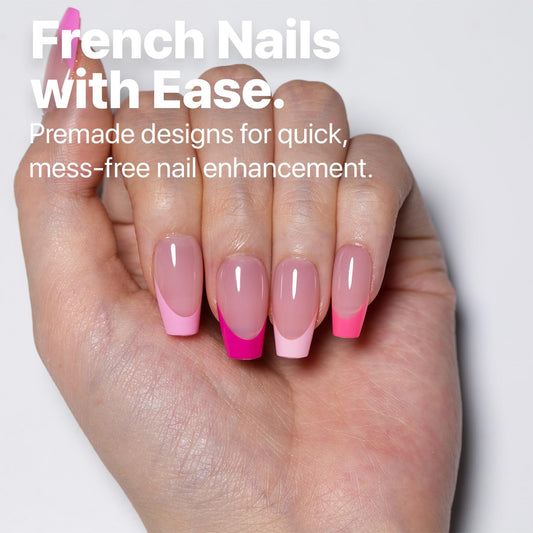 SXC ultra-fit 15-size system ensures secure wear and precise nail art prep