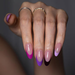 Close-up of SXC X-Pro Tips texture on premium press-on nails