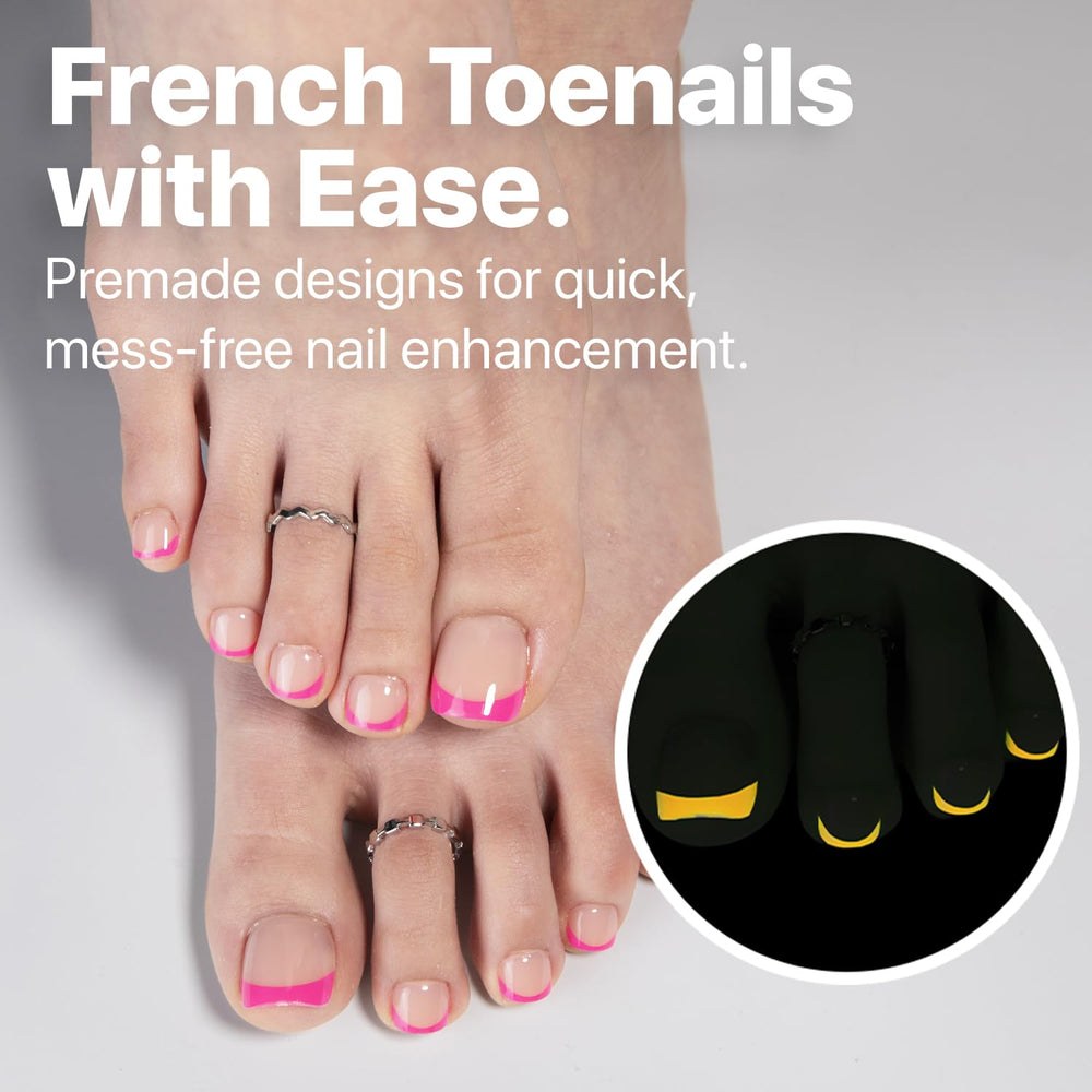 SXC X-Pro Tips natural curvature fit to toe shape for comfortable wear.