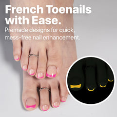 SXC X-Pro Tips natural curvature fit to toe shape for comfortable wear.