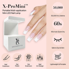 SXC Cosmetics all-in-one starter kit ready for at-home nail art.