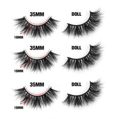 SY SHUYING wispy handmade lashes create a soft, feathered finish that blends with natural lashes.