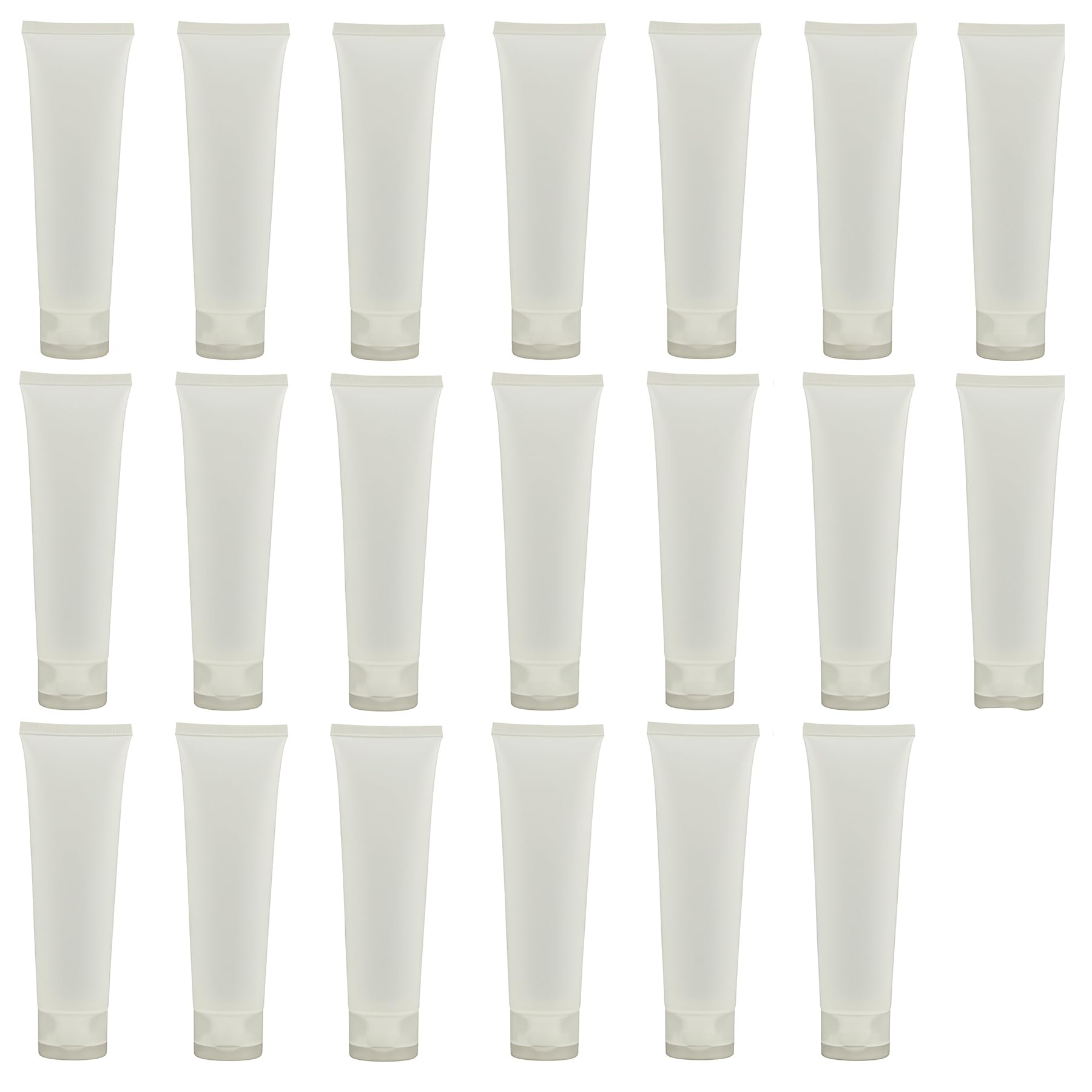 SYBL easy-squeeze tubes work with body lotion and shower gel.