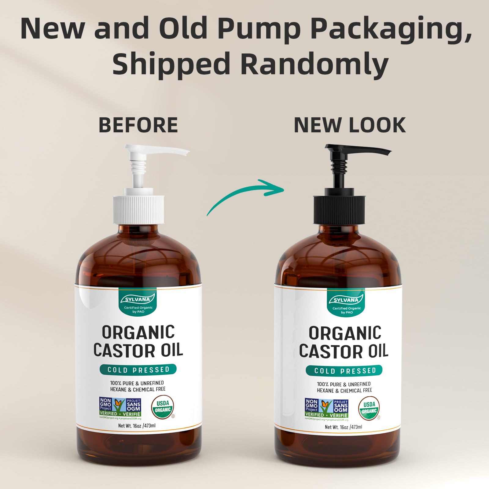 SYLVANA vegan, non-GMO oil with clean ingredient label.
