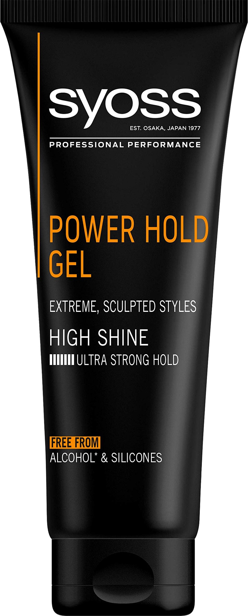 Syoss Men Hair Jell Power Hold Extreme bottle for long-lasting hold and easy styling
