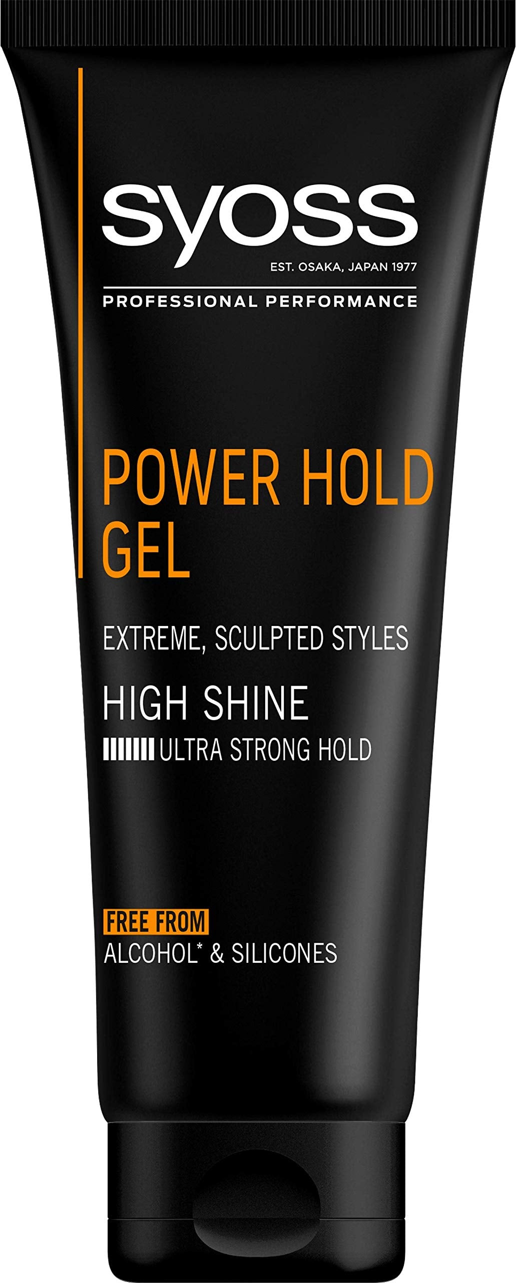 Syoss Men Hair Jell Power Hold Extreme bottle for long-lasting hold and easy styling