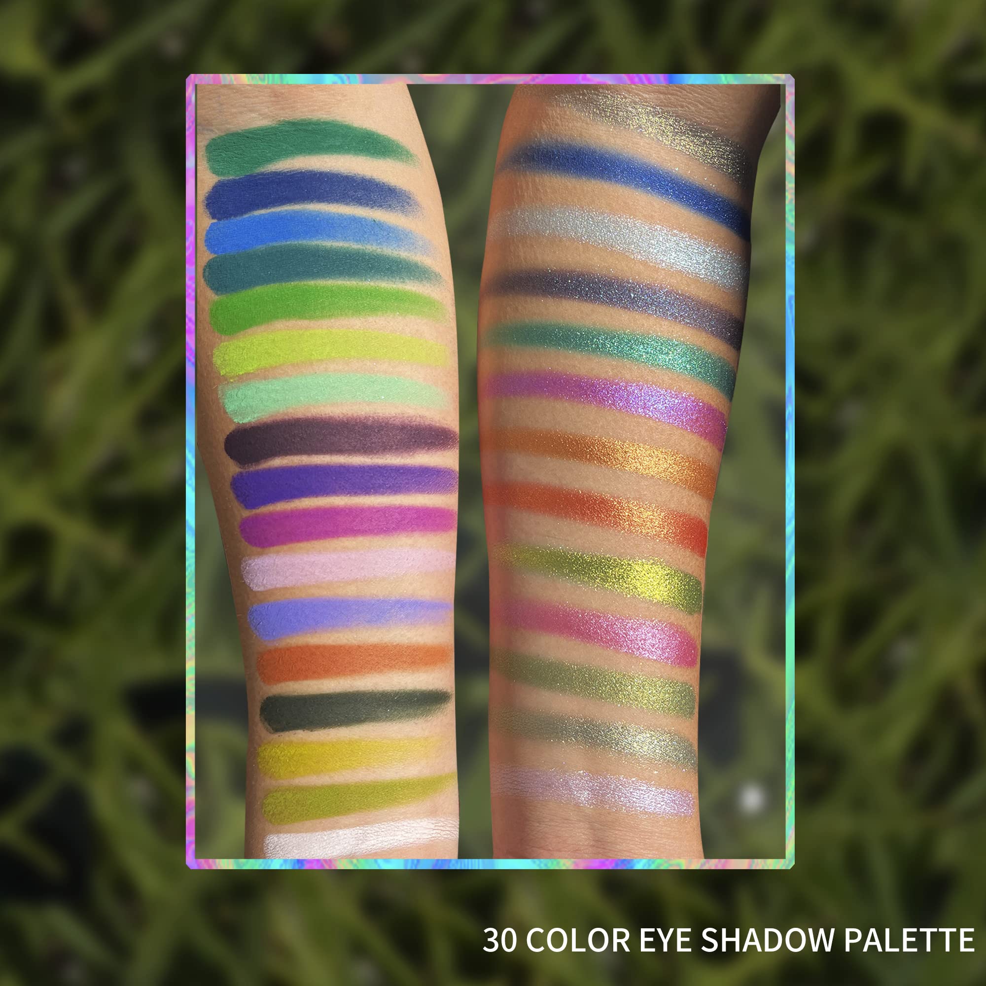 SZDYM palette being used wet and dry for varied intensity
