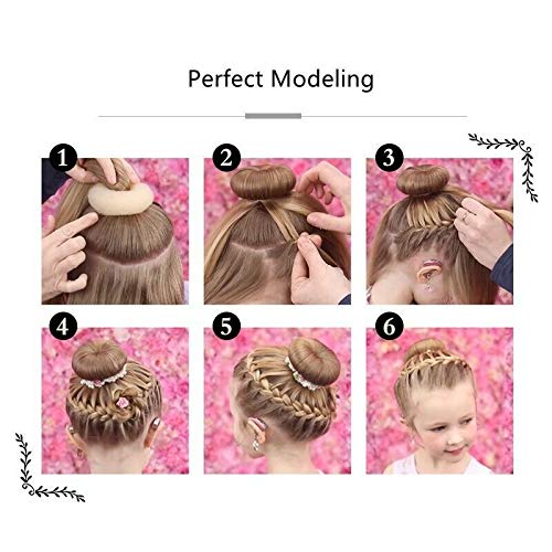 SZMWL kid-friendly donut bun kit for girls.