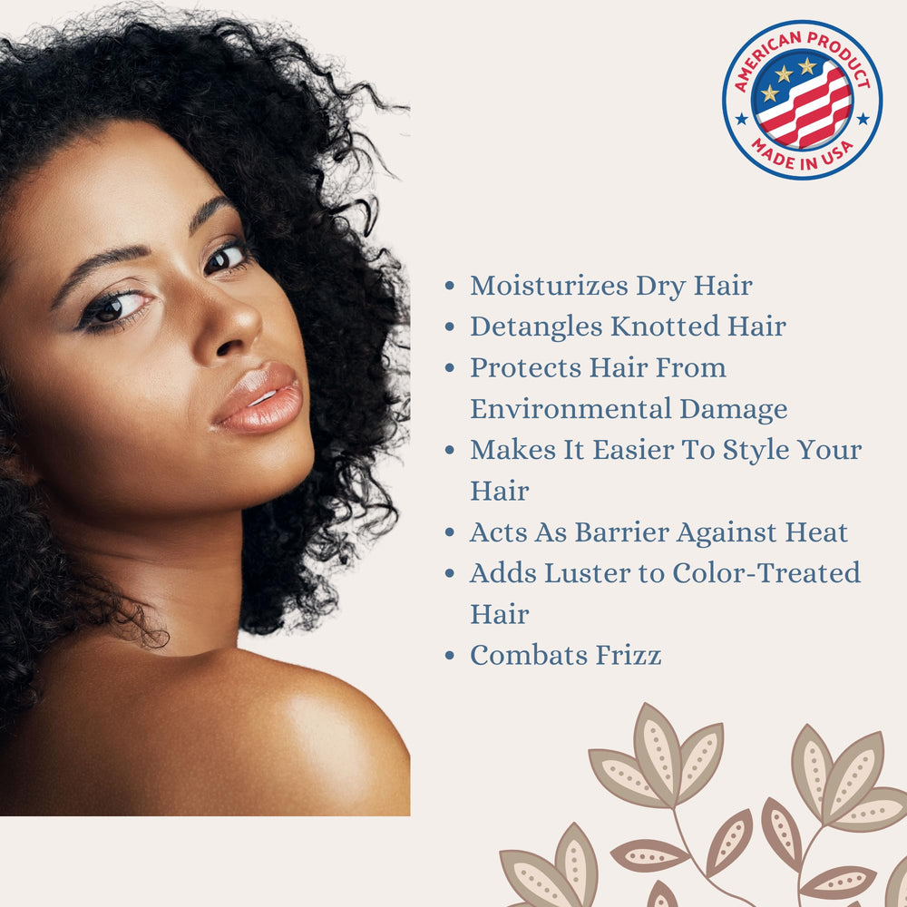 ingredients panel highlighting Provitamin B5 and silk amino acids