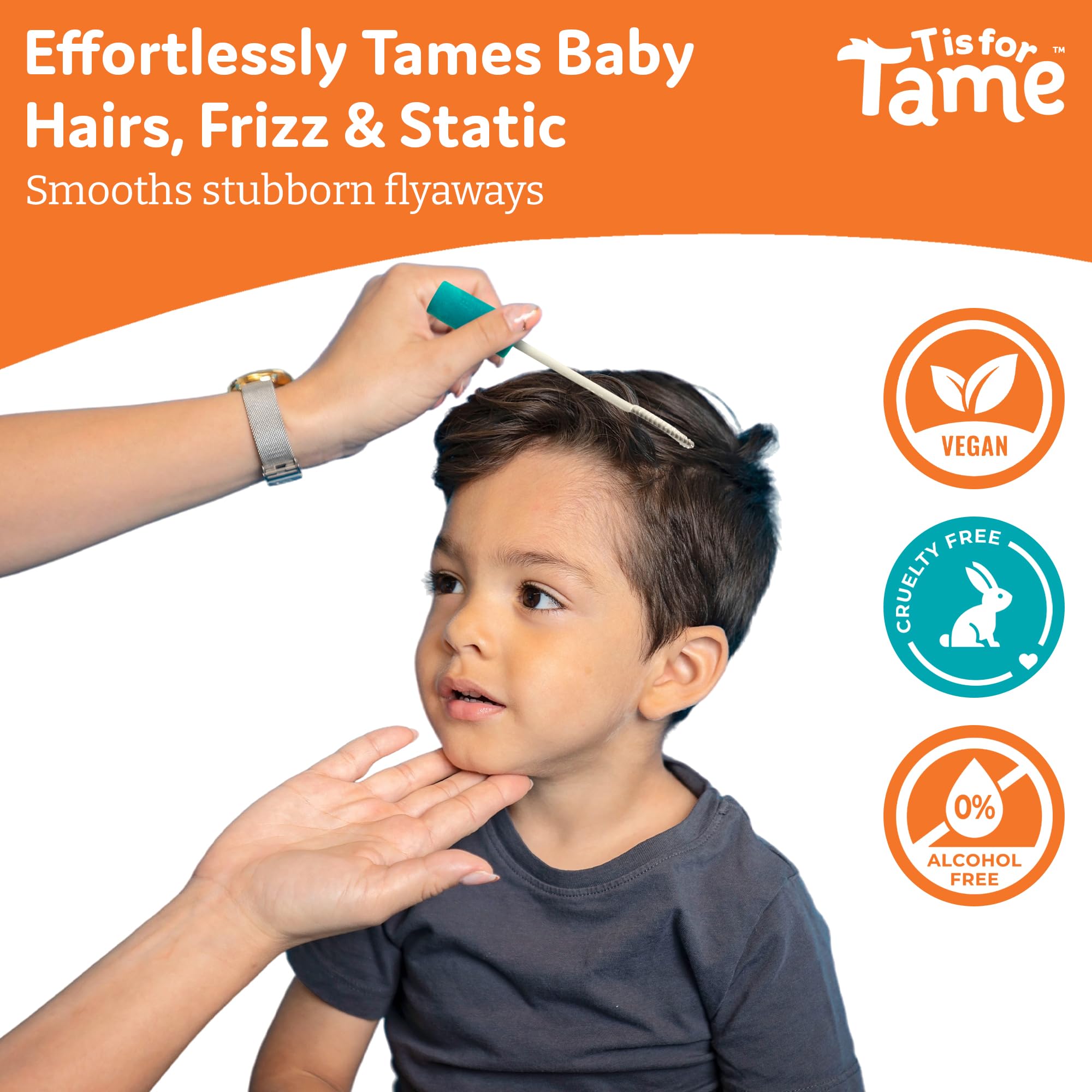 T is for Tame Taming Gel Wand targets frizz for a polished look on all hair types