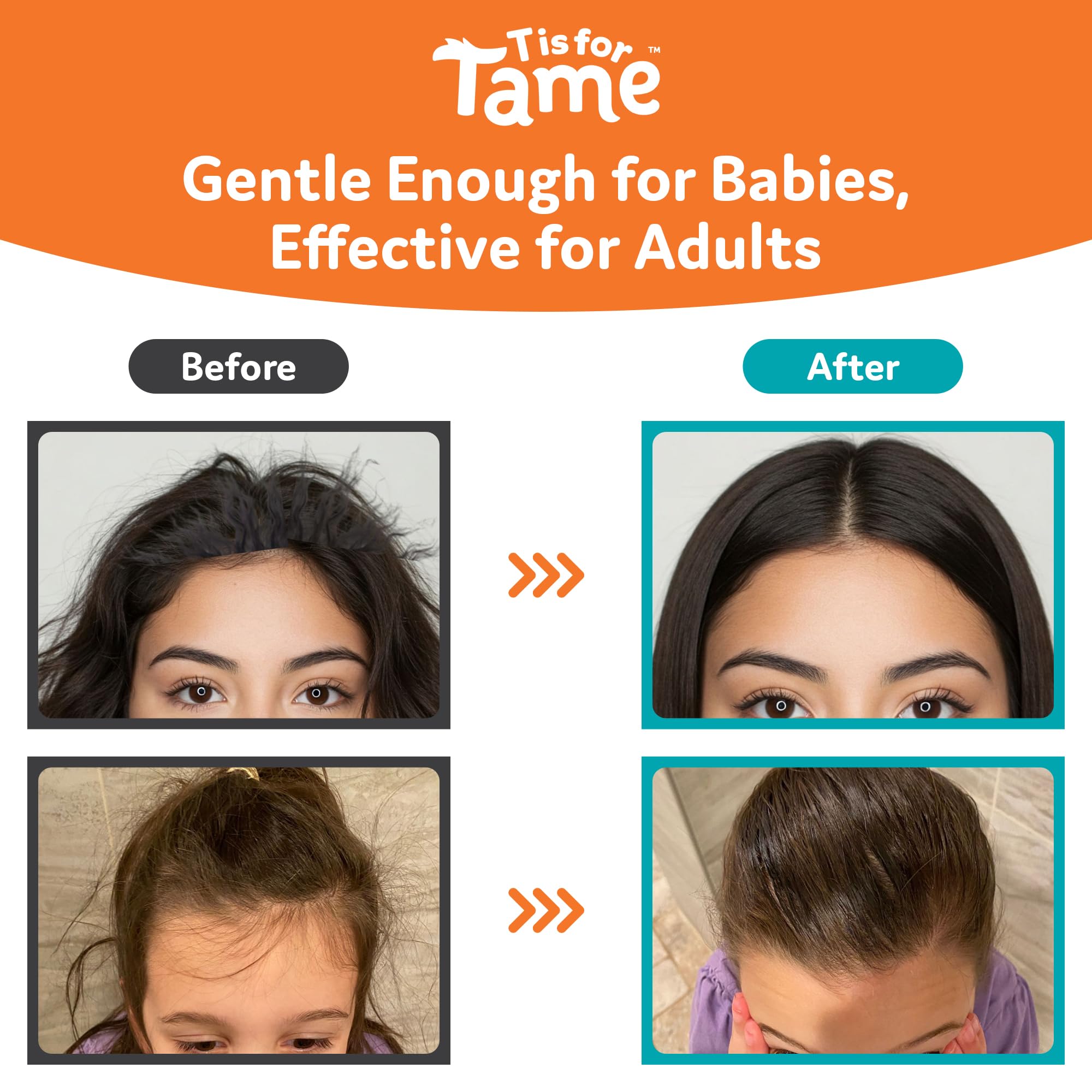 T is for Tame Taming Gel Wand made in the USA with vegan cruelty-free care