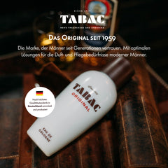 Tabac Original gift-ready package, ideal for anniversaries or celebrations.