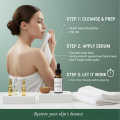 Soluretinol used with daytime sunscreen for daily protection.