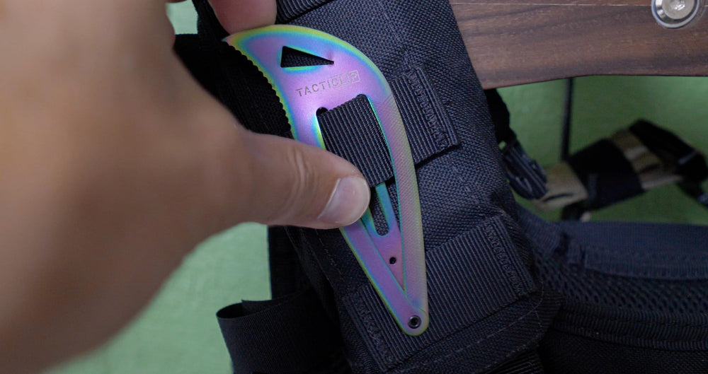 Tacticlip upgraded stainless steel 301 for durability in challenging conditions.