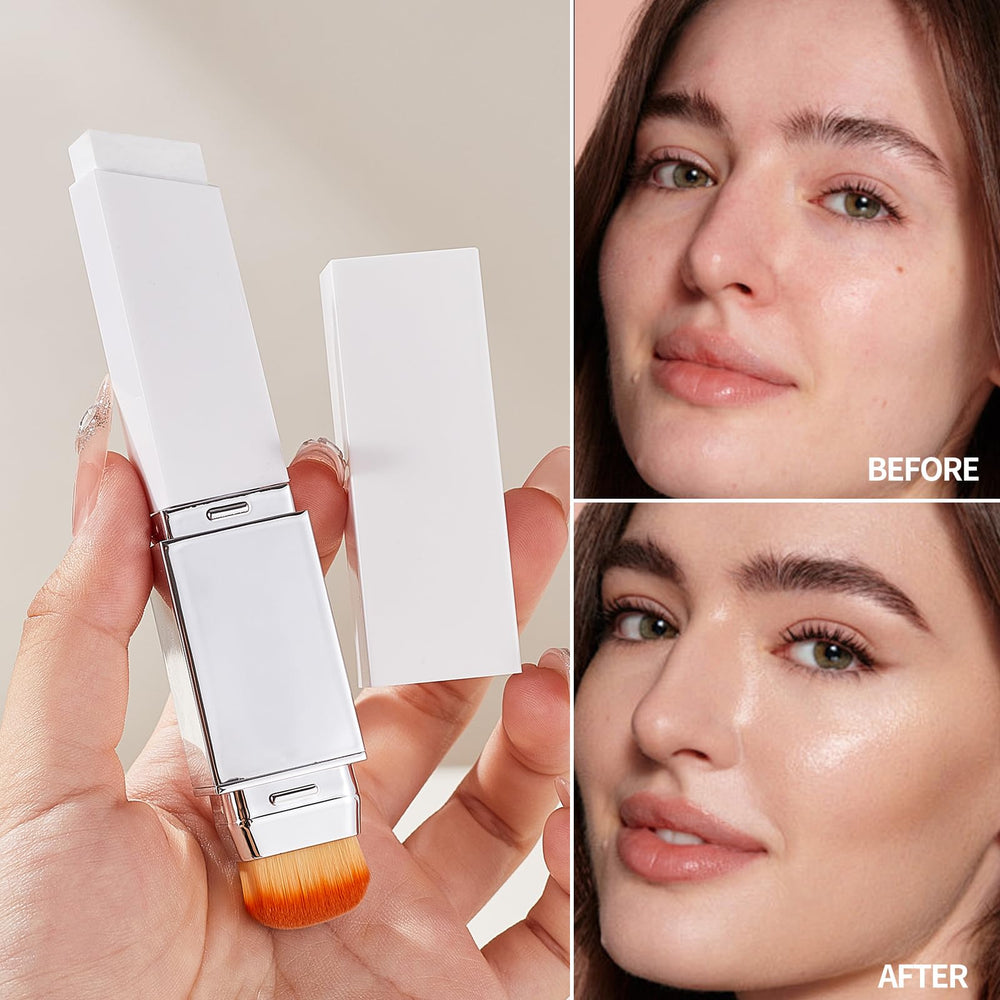 Taeery color-changing foundation stick on-the-go use suits midday touch-ups.