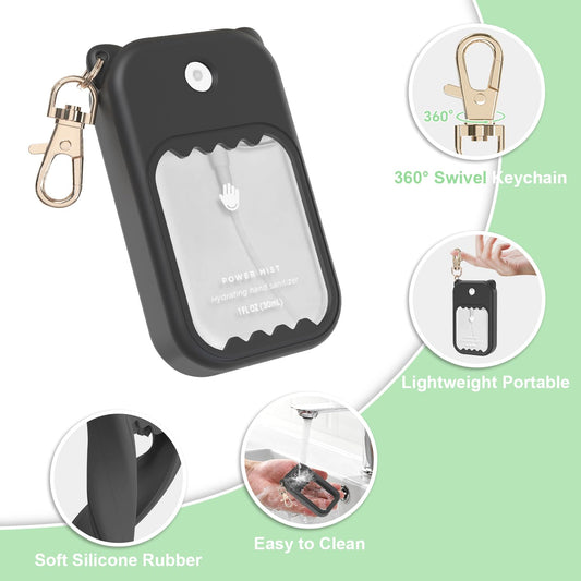 taessv case shows colorful edges for vibrant style with Touchland bottle compatibility