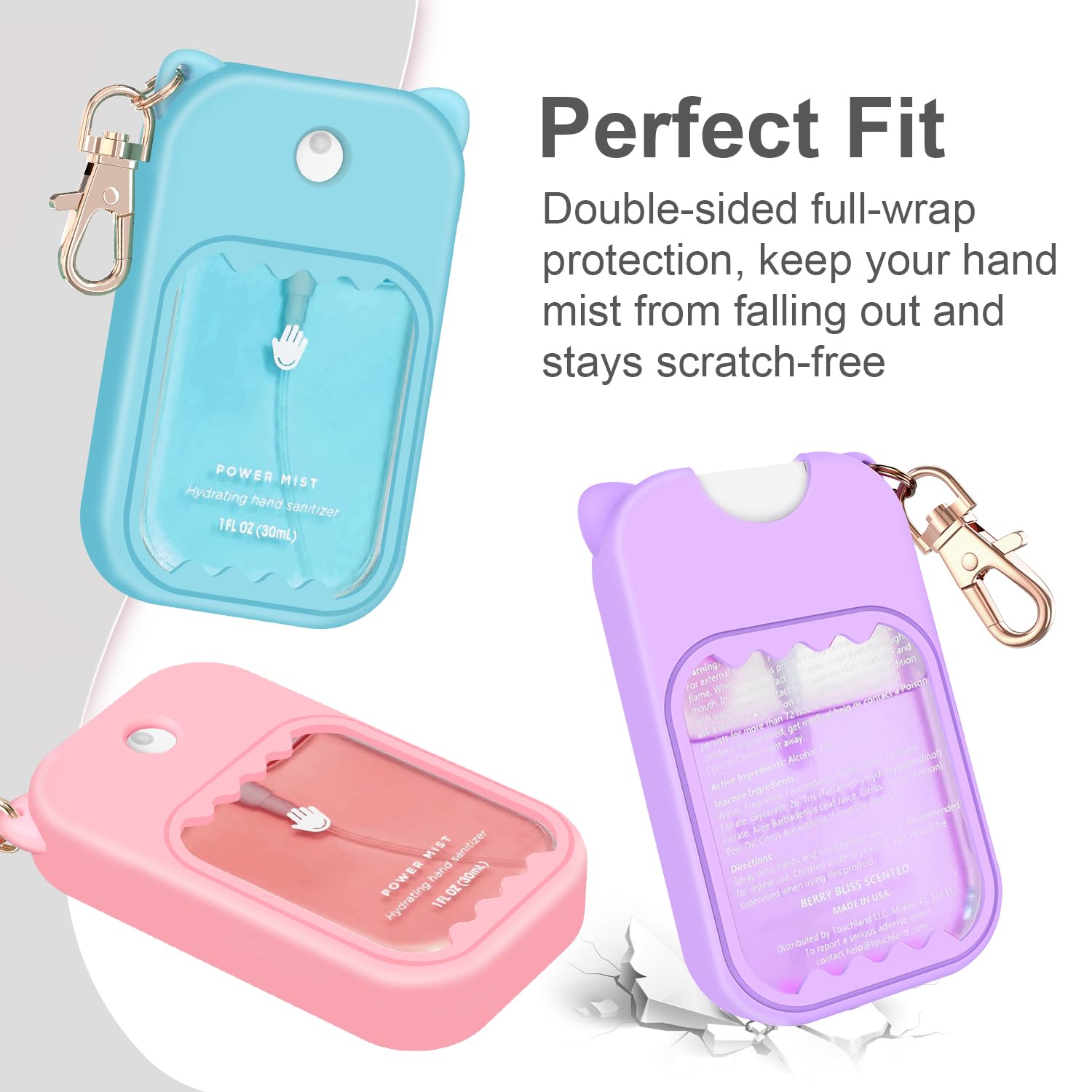 taessv Hand sanitizer spray holder enables effortless on-the-go spritz.