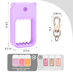 taessv Touchland case-fit precision prevents bottle from popping out.