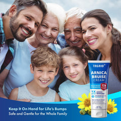 TAGRID Arnica Cream after-activity use suggests post-workout comfort and minor swell management.