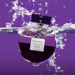 TAHARI Midnight Orchid EDP boxed packaging, ready for gifting on special occasions.