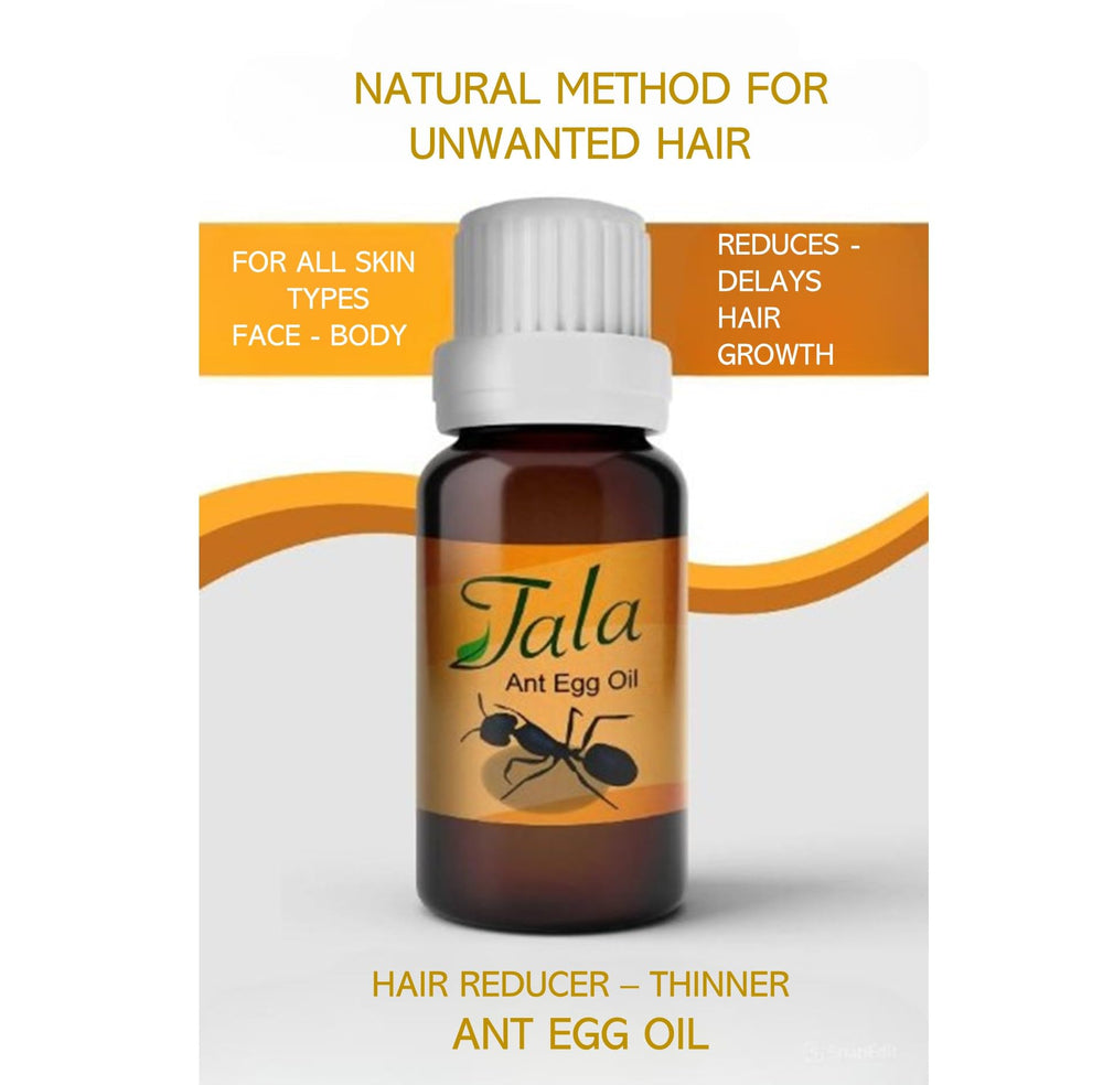 Tala Ant Egg Oil application on skin for targeted use.
