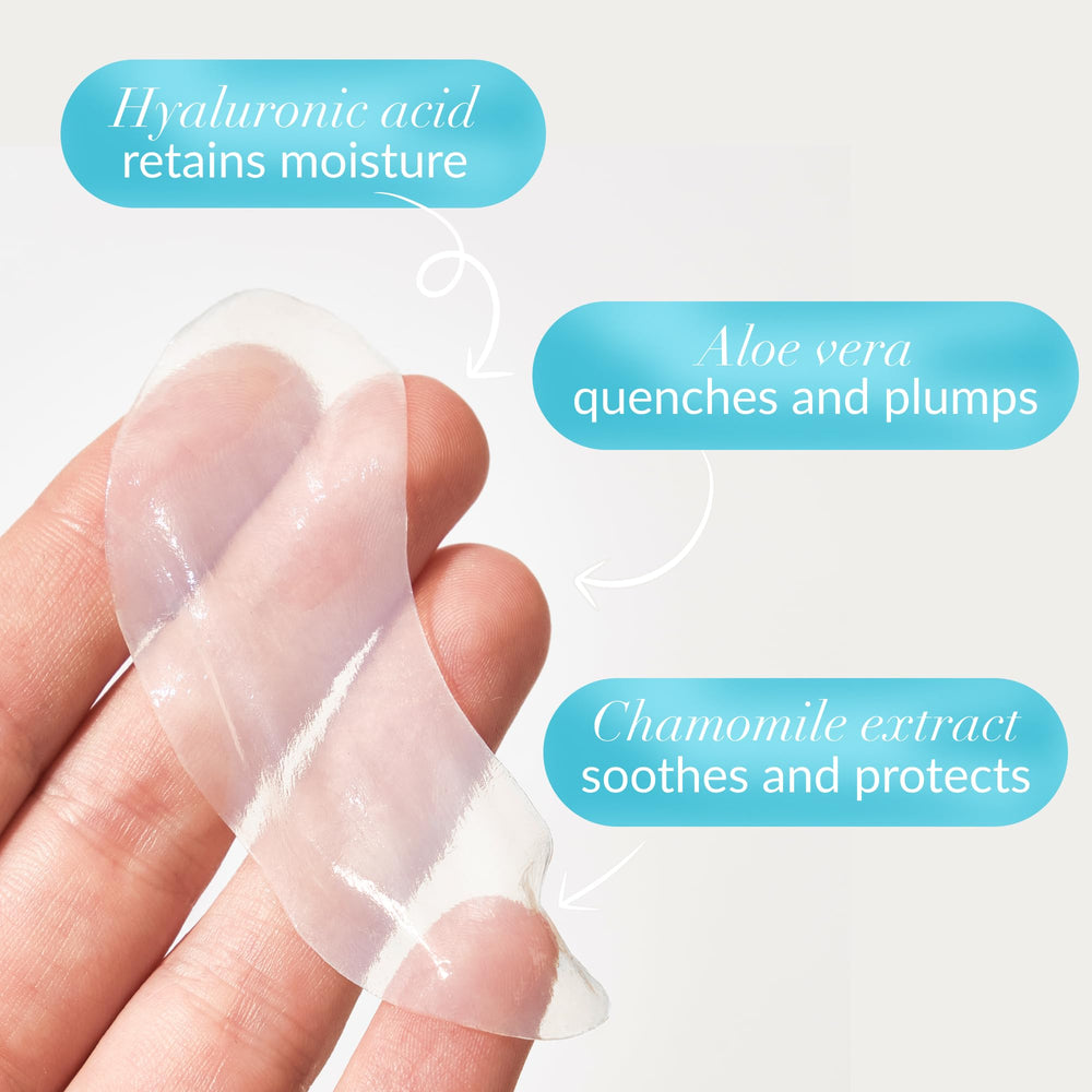 Talika Bio Enzymes Eye Patch close-up texture showing soothing actives.