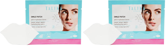 Talika Smile Patch hydrating lip mask for moisturized, nourished lips (pack of 2)