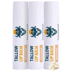 Tallowbourn Moisturizing Lip Balm front view, unscented for sensitive lips