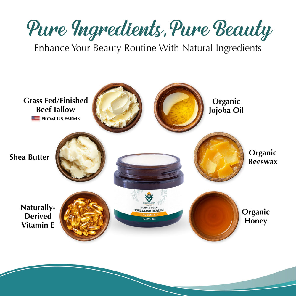 Tallowbourn organic jojoba oil application supports the skin barrier