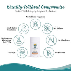 Tallowbourn packaging 3oz tube emphasizes travel friendly, mess free use.