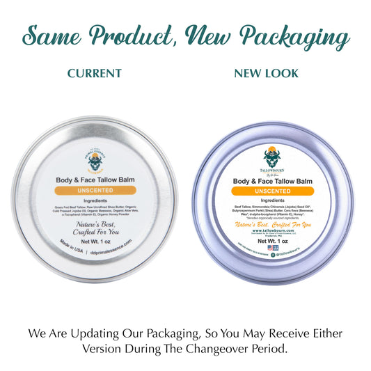 Tallowbourn unscented balm is ideal for sensitive skin and daily use.