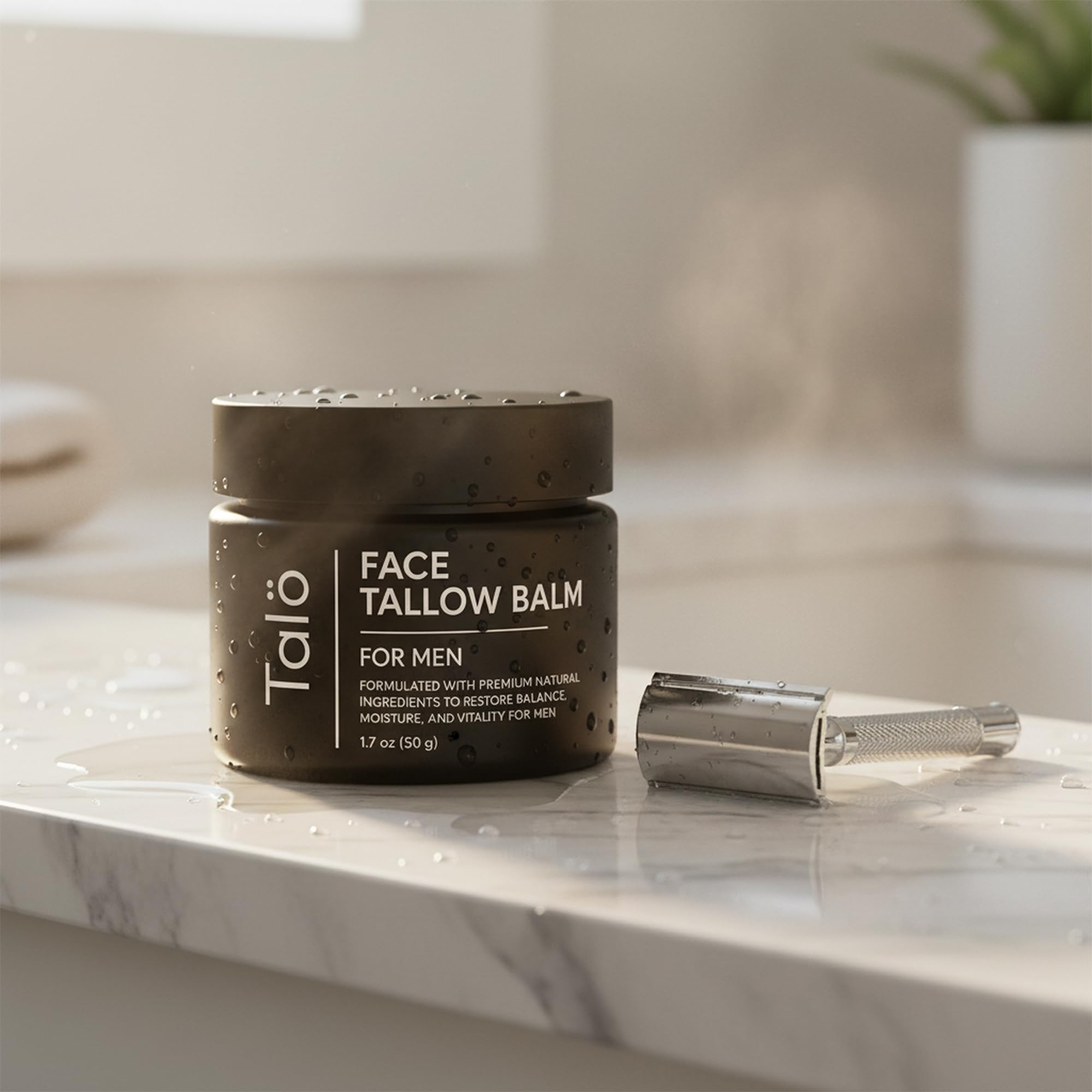 TALÖ ingredients list features grass-fed tallow and natural oils
