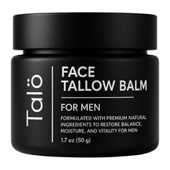 TALÖ Beef Tallow Moisturizer jar front with premium packaging and hydration