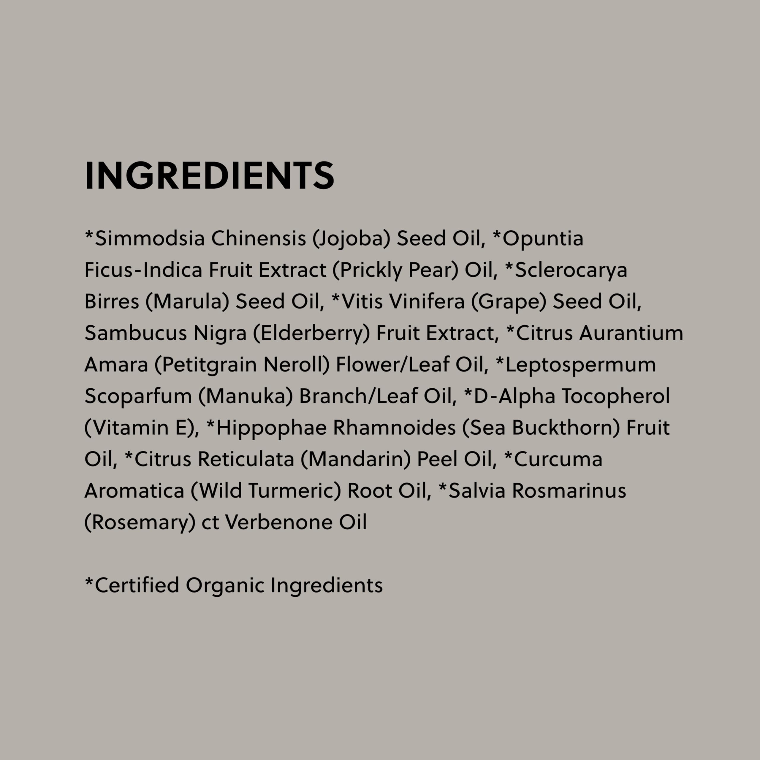 Talova turmeric neroli blend: soothing clarity for even tone.